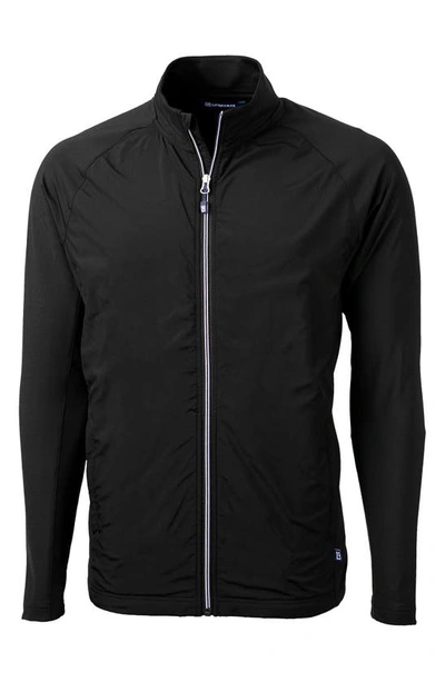 Shop Cutter & Buck Adapt Hybrid Full Zip In Black