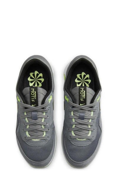Shop Nike Air Max Motif Sneaker In Grey/ Volt/ Volt/ Black