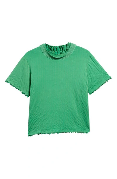 Shop Craig Green Reversible Frill T-shirt In Mint