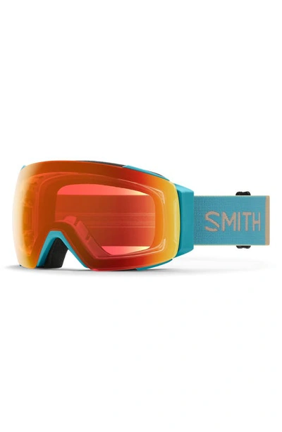 Smith I/o Mag™ 154mm Snow Goggles In Storm Colorblock / Red