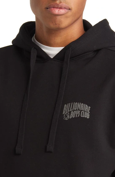 Shop Billionaire Boys Club Mantra French Terry Hoodie In Black