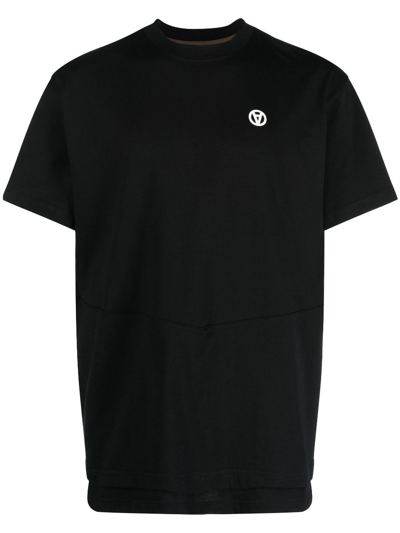 Shop Acronym Black Graphic Print Layered T-shirt