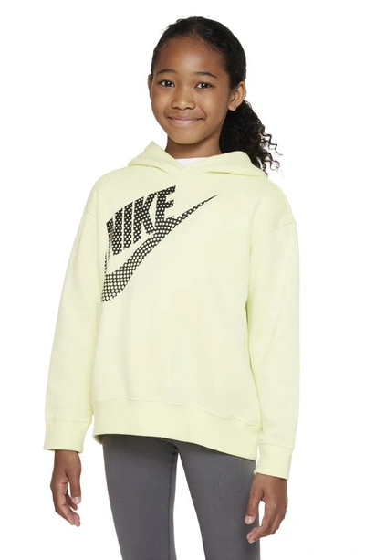 Nike Kids' Dot Logo Hoodie In Luminous Green | ModeSens