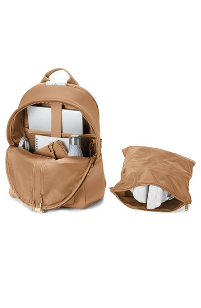 Shop Dagne Dover Large Dakota Backpack In Camel