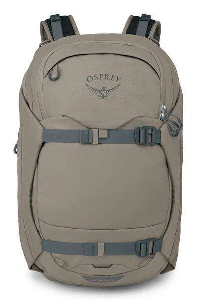 Shop Osprey Metron 24 Water Repellent Backpack In Tan Concrete