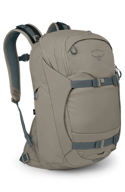Osprey Metron 24 Backpack In Tan Concrete