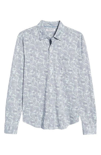 Tommy Bahama San Lucio Sonoma Sketch Button-up Shirt In Bering Blue