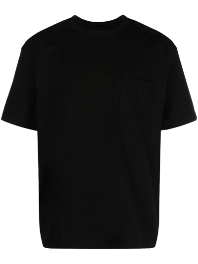 Shop Orslow Patch Pocket Cotton T-shirt - Men's - Cotton In Black