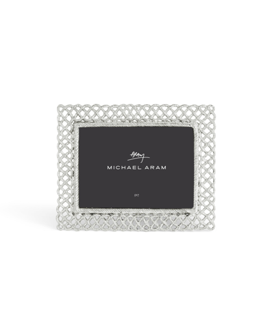 Michael Aram Love Knot Rectangular Picture Frame In Silver-tone