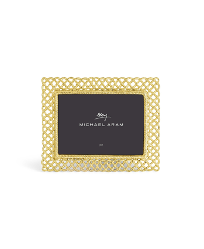 Michael Aram Love Knot Rectangular Picture Frame In Silver-tone