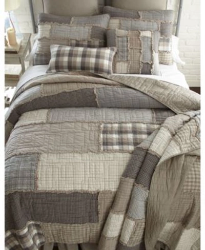 Shop American Heritage Textiles Smoky Cobblestone Cotton Quilt Collection In Multi