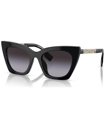 Shop Burberry Women's Marianne Sunglasses, Be4372u In Black