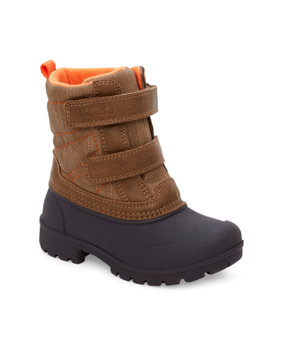 Shop Carter's Toddler Boys Deltha Boots In Brown
