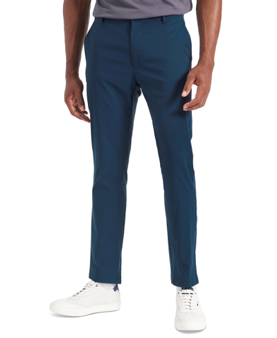 Shop Ben Sherman Men's Slim-fit Stretch Quick-dry Motion Performance Chino Pants In True Navy
