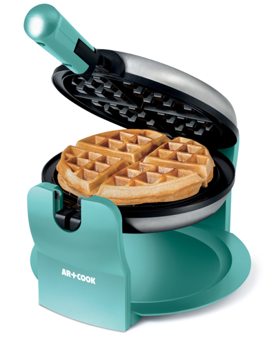 Shop Art & Cook Waffle Maker In Blue