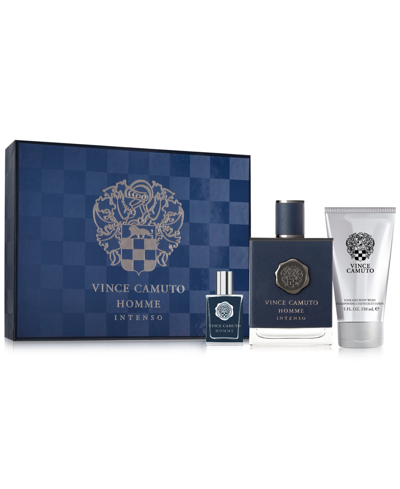 Shop Vince Camuto Men's 3-pc. Homme Intenso Gift Set