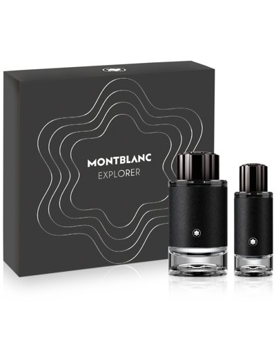 Shop Montblanc Men's 2-pc. Explorer Eau De Parfum Gift Set