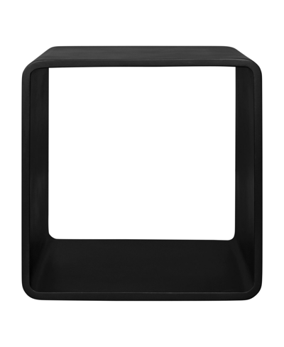 Shop Moe's Home Collection Cali Accent Cube In Black