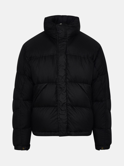Shop Ten C Black Nylon Aspen Puffer Jacket