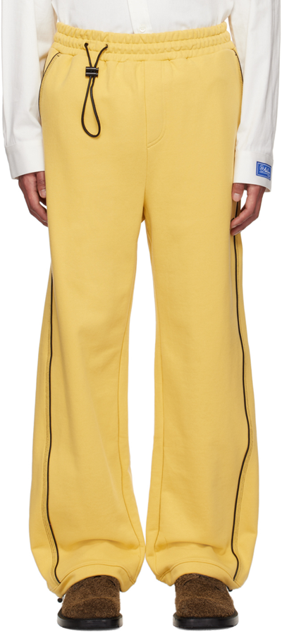 Shop Ader Error Yellow Verif Lounge Pants