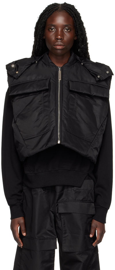 Shop Spencer Badu Black Insulated Vest
