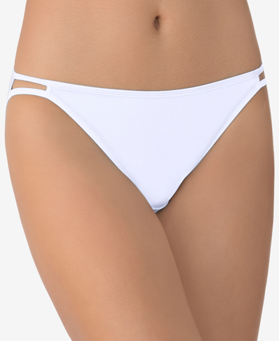 Shop Vanity Fair Illumination String Bikini Underwear 18108 In Star White