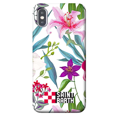 Shop Mc2 Saint Barth Tropical Print Cover For Iphone X And Xs In Multicolor