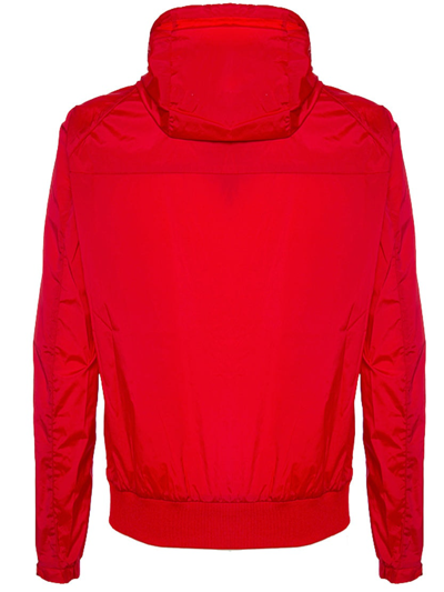 Mc2 Saint Barth Red Zip Jacket In Red