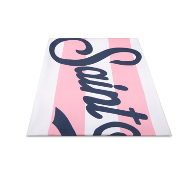 Mc2 Saint Barth Pink Microfiber Beach Towel In Pink