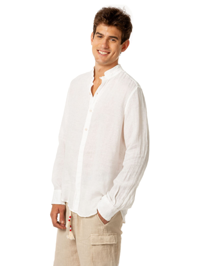Shop Mc2 Saint Barth Man White Shirt