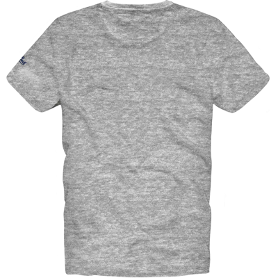 Mc2 Saint Barth Man T-shirt With Snoopy Weekend Mood Embroidery Snoopy - Peanuts Special Edition In Grey