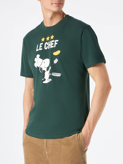 Mc2 Saint Barth Man T-shirt With Snoopy Print Snoopy - Peanuts Special Edition