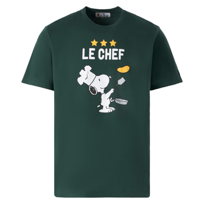 Mc2 Saint Barth Man T-shirt With Snoopy Print Snoopy - Peanuts Special Edition
