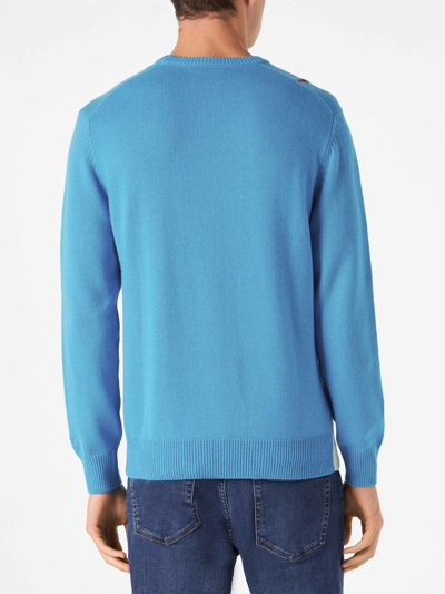 Mc2 Saint Barth Mens Sweater With Postcard From Campiglio