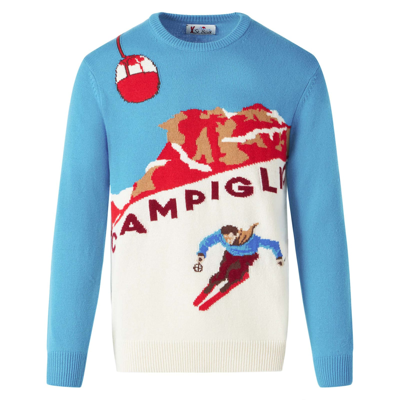 Mc2 Saint Barth Mens Sweater With Postcard From Campiglio