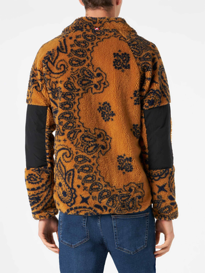 Mc2 Saint Barth Bandanna Print Teddy Jacket