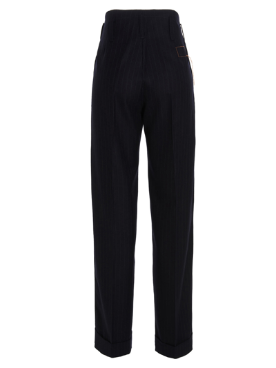 Shop Fortela Janet Pants In Blue