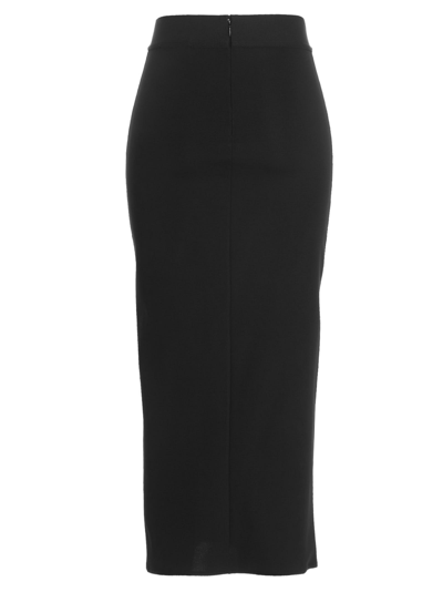 Shop Dolce & Gabbana Milano Stitch Skirt In Black