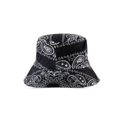 Shop Mc2 Saint Barth Black Bucket Hat