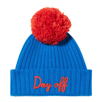 Mc2 Saint Barth Day Off Embroidered Pompom Beanie