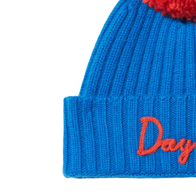 Mc2 Saint Barth Day Off Embroidered Pompom Beanie
