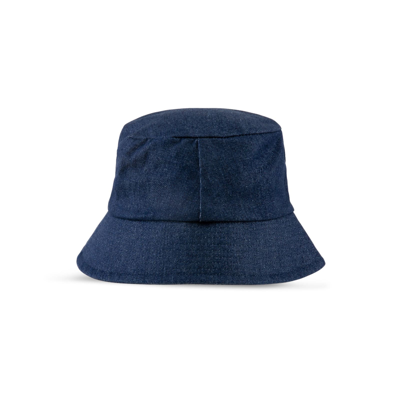 Shop Mc2 Saint Barth Denim Bucket Hat In Blue