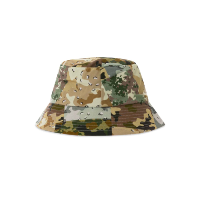 Mc2 Saint Barth Camouflage Bucket Hat In Green