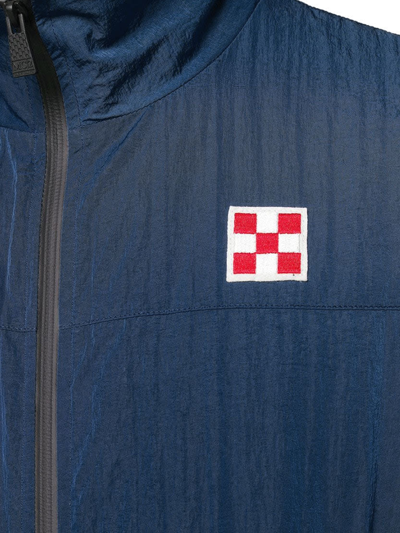 Mc2 Saint Barth Blue Sailor Zip Jacket In Blue
