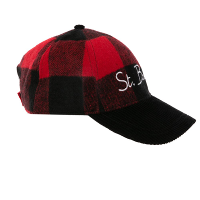 Mc2 Saint Barth Hat In Cotton Blend In Red