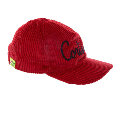 Mc2 Saint Barth Baseball Cap With Cortina Embroidery In Red