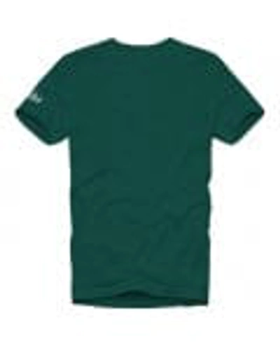 Shop Mc2 Saint Barth Après Ski Terry Patch T-shirt In Green