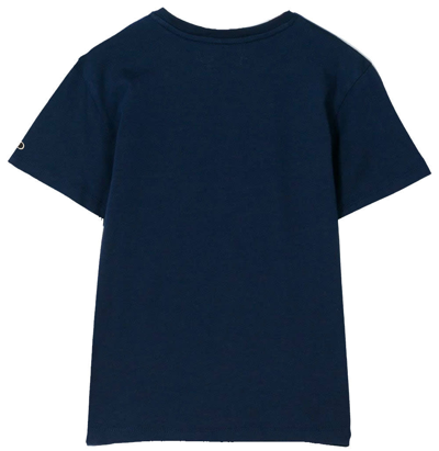 Shop Mc2 Saint Barth Christmas Mood Donald Duck Boy T-shirt - ©disney Special Edition In Blue