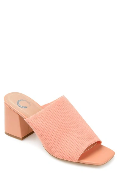 Shop Journee Collection Lorenna Mule In Coral