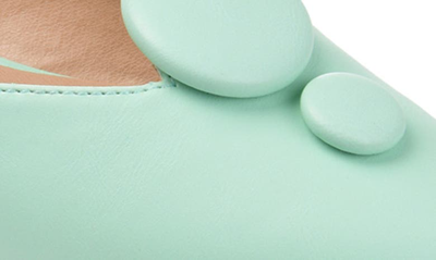 Journee Mallorie Almond Toe Mule In Mint